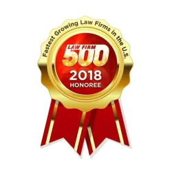 Fastest Growing Law Firm in the US 2018 Honeree